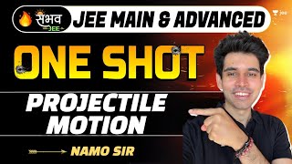 Projectile Motion  One Shot  Sambhav  JEE Main  kinematics2d jee2024 jee2025 namokaul [upl. by Ahouh]