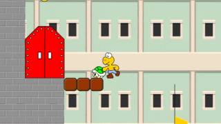 lets play a koopas revenge marios castle level 2 [upl. by Rundgren454]