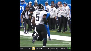 AmonRa St Brown catches for a 18yard Gain vs Jacksonville Jaguars [upl. by Annamarie150]