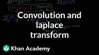 The convolution and the laplace transform  Laplace transform  Khan Academy [upl. by Atiuqram]