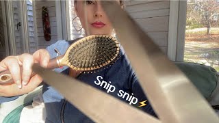 ASMR  The most chaotic Fast amp Aggressive haircut roleplay ⚡️✂️ [upl. by Fedak507]