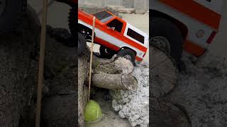 FMS FCX24 Chevrolet K5 Blazer rc 4x4 fun [upl. by Yelrak955]