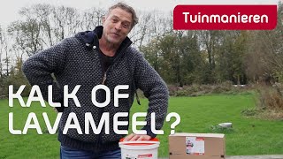 Kalk of lavameel wat wanneer en waarom  Bodemleven  Tuinmanieren [upl. by Acilegna613]