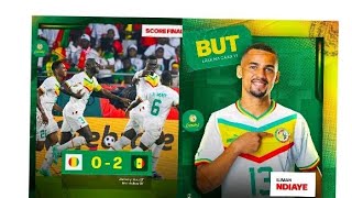 ⚽LE DÉBRIEF DU MATCH  les lions 🦁🇸🇳 rois dAfrique font 33 [upl. by Zelig]