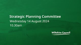 Strategic Planning Committee 14 August 2024 1030am [upl. by Ensoll]