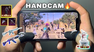 🔥HANDCAM🔥New Super Set in PUBG MOBILE  iPhone XS Max Pubg Mobile [upl. by Atika]