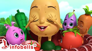 Dagudu Moothalu  Hide and Seek Game  Telugu Rhymes amp Baby Rhymes  Infobells telugurhymes [upl. by Atiloj222]