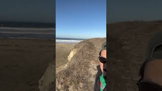 SAN GREGORIO BEACH GoodMorning America HighTide BigWave Shorts NiceView [upl. by Desimone]