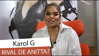 Karol G fala sobre J Balvin Anitta MC Kevinho e Jonas Brothers [upl. by Maitund467]