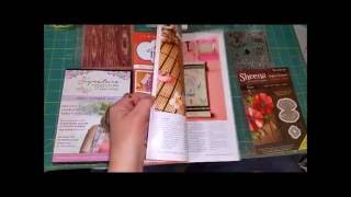 Crafters Companion Poppy by Sheena Douglas Card Tutorial [upl. by Furey401]