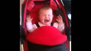 Baby scared of sneeze very funny [upl. by Angid949]