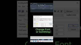 Command ARCTEXT tips cad autocad short Phearith DrawingPhearith Drawing [upl. by Fortier]