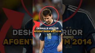 Deshalb verlor Argentinien die WM 2014 gegen Deutschland 🇩🇪🇦🇷 [upl. by Johnson49]