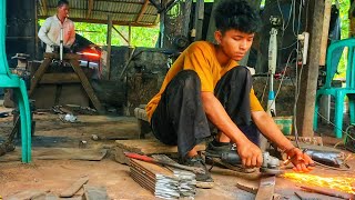 The Voice of Rotary Knife Makers Traditionally Passed Down in Indonesia [upl. by Ball410]