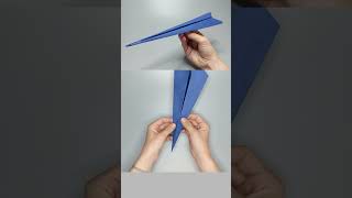 ✈️ Quickest Paper Plane Build Super Fast Flying Jet 🚀 [upl. by Uke]