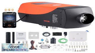 VEVOR Bluetooth App Control Diesel Air Heater 12V 8KW Diesel Heater Review [upl. by Rosenwald136]