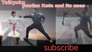 Taikyoku yondan full kata step by step tutorial and kata uses [upl. by Diana]