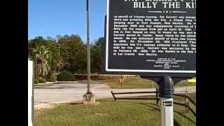 Alabama Adventures  Pat Garrett Historical Marker Cusseta AL [upl. by Yren]