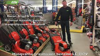 Husqvarna grasmaaier benzine LC 347V  BTN de Haas [upl. by Zillah]