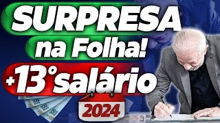 SURPRESA para APOSENTADOS EXTRATO de PAGAMENTO INSS 2024  CORREÇÃO DIA 28  13 salário 2024 [upl. by Haroppizt]