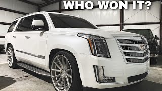 ESCALADE GIVEAWAY WINNER [upl. by Paluas]