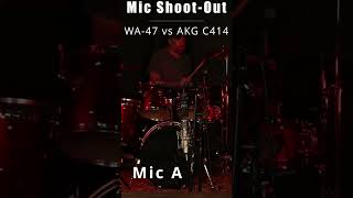 Microphone Shootout  Warm Audio WA47 vs AKG C414 Room audioequipment microphone warmaudio [upl. by Nahsab]