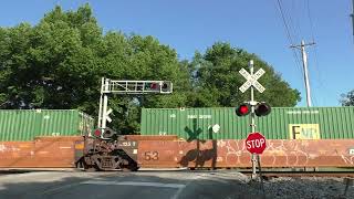 Lakeview Road Railroad Crossing Lenoir City TN [upl. by Raney]