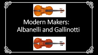 The Gallinotti and Albanelli Modern Makers [upl. by Orimisac]