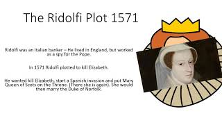 Early Elizabethan England 1558  1588  The Ridolfi Plot 1571 [upl. by Karole599]