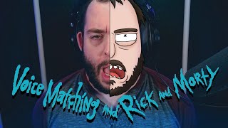 Voice Matching  New Rick and Morty [upl. by Sower]