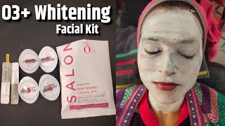 O3 Whitening Facial Kit ਕਿੱਦਾਂ ਲਗਾਈਏ  How to use O3 Whitening Facial Kit Step By Step [upl. by Orville]