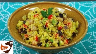 Cous cous con verdure velocissimo e buonissimo  Ricette vegetariane [upl. by Adarbil258]