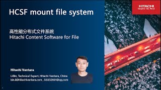 HCSF mount file system Hitachi Content Software for File [upl. by Nytnerb]