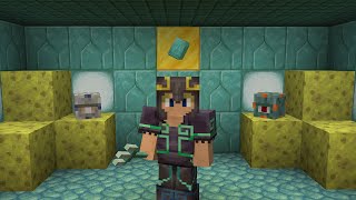 Looting an OCEAN MONUMENT on our Minecraft Realm Episode 15 [upl. by Aihsekan961]