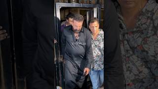 Sanjay Dutt Exits Lilavati Hospital After Baba Siddiques DEMISE 💔  shorts bollywood [upl. by Naehgem590]