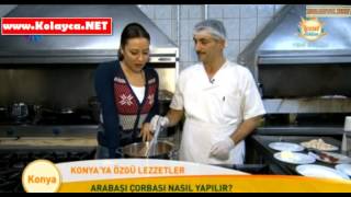 Lezzet Haritası 9 şubat 2014 Arabaşı çorbası yapılışı tarifi [upl. by Amol]