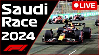 🔴F1 LIVE  Saudi Arabia GP RACE  Commentary  Live Timing [upl. by Mutat]