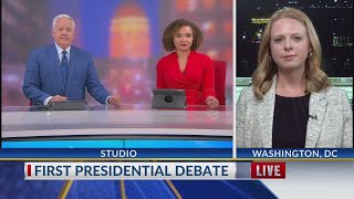 Biden Trump presidential debate recap [upl. by Tobe853]