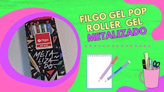 ¿Cómo funcionan FILGO GEL POP ROLLER GEL METALIZADO [upl. by Aaberg]