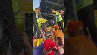 Gianpiero Lambiase from Red Bull Racing signs autographs on the Autodromo Nationale Monza circuit [upl. by Hayidah]