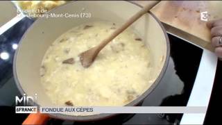 RECETTE  Fondue aux cèpes [upl. by Skippy]