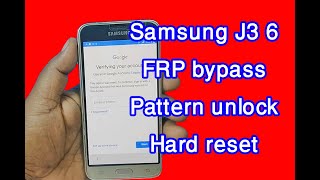 samsung j36 frp bypass  Samsung j320f hard reset [upl. by Yelyk]