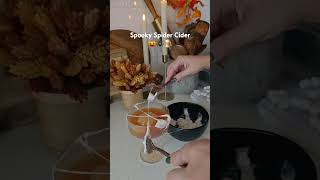 Try spooky spider cider You know to just add a bit of a sugary mess because thats what we need 🤣 [upl. by Tena]