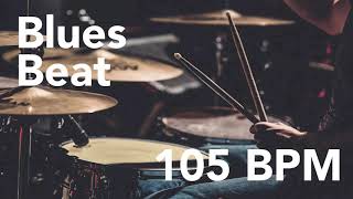 Blues Drums Beat 105 BPM [upl. by Amleht]