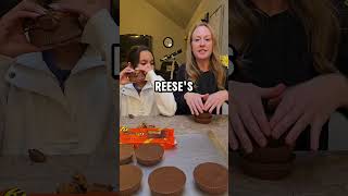 World Record Resses Peanut Butter Cup shorts short funny food youtubeshorts trending bigback [upl. by Abagail459]