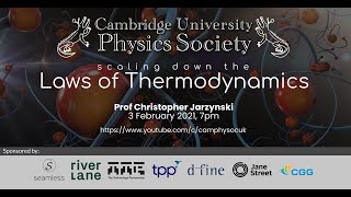 Prof Chris Jarzynski  Scaling Down the Laws of Thermodynamics [upl. by Orwin]