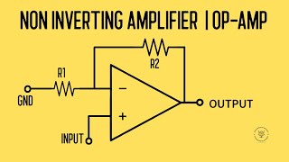 Understanding Non Inverting Amplifier with 741 OpAmp  Electronics Basics⚡🔌 [upl. by Mudenihc]