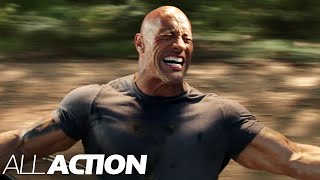 Dwayne Johnson Brings Down a Helicopter  Fast and Furious Hobbs amp Shaw  All Action [upl. by Lorain]