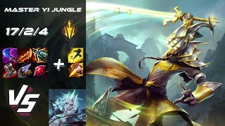 JUNGLE Master Yi vs Viego  EU Challenger Patch 1423 [upl. by Nnhoj729]