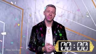 Macklemore  Macklemores 2018 in 10 Seconds New Years Rockin Eve 2019 [upl. by Saiff]